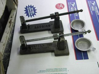 Powder Measure Scales 2 Redding and Herters Vintage Parts or Repair 