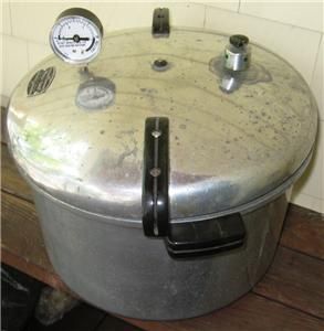 This pressure cooker canner is untested. The pressure gauge is a 