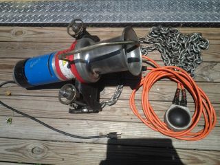 CAPSTAN WINCH HOIST AB CHANCE RELIABLE CATHEAD HUBBELL LINEMAN