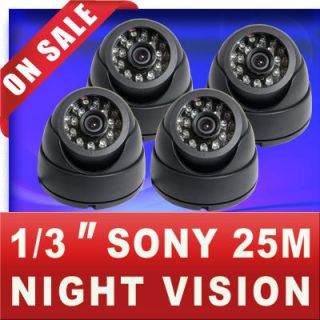 Sony Dome Camera Security CCTV DVR Spy System 4pc