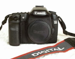 Canon EOS 40D 10 1 MP Digital SLR Body Only Mint