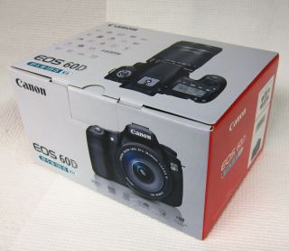 Canon EOS 60D 18 0 MP Digital SLR Camera Body Only Brand New