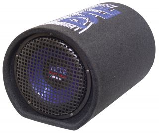 pyle car stereo pltb10 new 10 inches carpeted subwoofer tube enclosure 