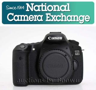 Canon EOS 60D 18.0 MP Digital SLR Camera   Body Only   Canon USA 