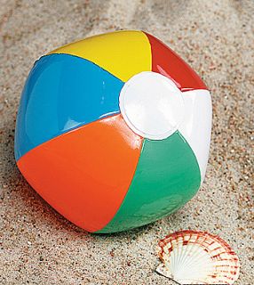 12 Mini Beach Balls Traditional Luau Pool Party Favors