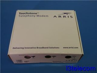 New Arris TM402P/110 Touchstone Telephony VOIP Cable Modem. Read 