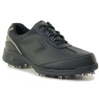 Mens Callaway Sport Era Golf Shoes M222 02 Black Black Charcoal