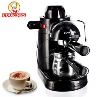 Cup Capacity Cappuccino Espresso Mocha Latte Maker 750 Watts