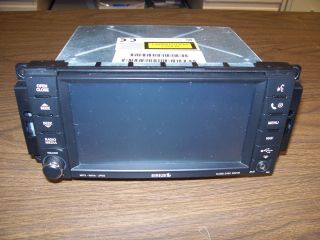   2008 DODGE CHALLENGER CHARGER CD RADIO RER MYGIG GPS NAVIGATION SYSTEM