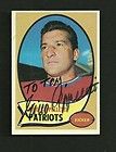 New England Patriots Legend Gino Cappelletti Signed Card