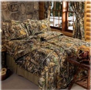 Realtree Timber Camouflage Complete Queen Bedding Set NIP