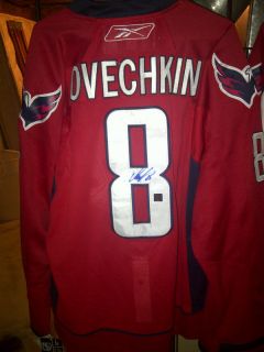   Signed Alexander Ovechkin Hockey Jersey Washington Capitals