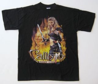NWOT   Callisto Warrior Queen Large Shirt (1997)   Hudson Leick   Xena 