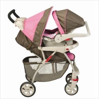 Evenflo Zing Stroller Car Seat Travel System Pink New