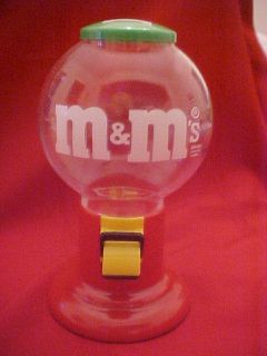 Mars M Ms Candy Dispenser Gum Ball Type Plastic 1991 M M Gumball Nice 