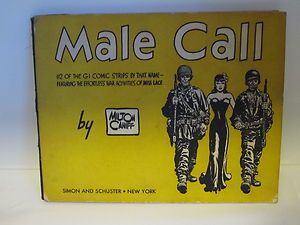   Male Call Gi Comic Strips Featuring Miss Lace by Milton Caniff