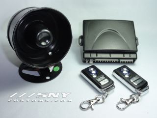 new 2012 model car alarm high tone siren compact remote