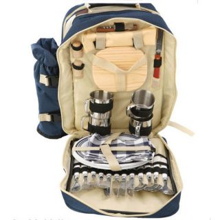 Cookware Outdoor Camping Hiking Cooking Supplies Tableware Backpack 