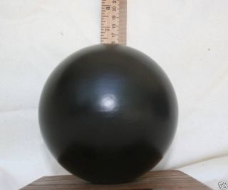 Cannon Ball 12 Pound Made of Iron Replica Cannonball