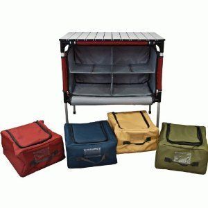 Camp Chef Sherpa Camp Table and Organizer Outdoor Camping Tailgate 