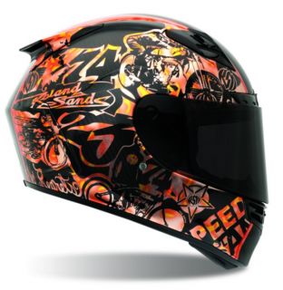 Bell Star Carbon Fiber RSD Speed Freak Full Face Motorcycle Helmet 