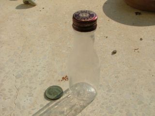 Miniature Camus Cognac Empty Plastic Bottle RARE 2 Find