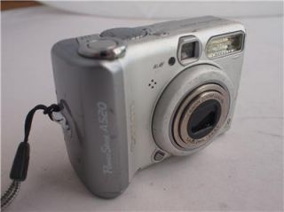 Canon PowerShot A520 4 0 MP Digital Camera Silver as Is Parts Repair 