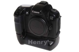 Canon EOS D30 3 11MP Digital SLR Camera Body w BG ED3 Grip Used $1 
