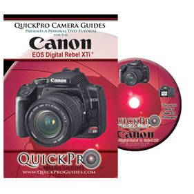 Canon EOS Digital Rebel XTi 400D Instructional DVD Camera Guide Manual 