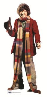 Tom Baker Doctor Who Lifesize Cardboard Cutout Standee Standup 4th 