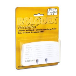 200 Rolodex 2 1 4 x 4 Address Telephone Refill Cards