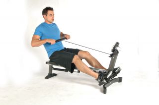   Fitness AVARI A350 600 Easy Glide Rowing Cardio Exercise Machine