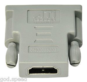   Sapphire Visiontek XFX HD Video VGA Card DVI HDMI Adapter