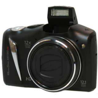 Canon PowerShot SX130 Is Digital Camera Black New 0000138031273