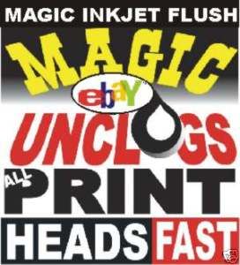 Magic Inkjet Flush Print Head Cleaning Cartridge Kit Epson Canon HP 