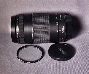 CANON EF 75 300mm III for 300D XT XTi XS XSi T1i T2i T3i 20D 30D 40D 