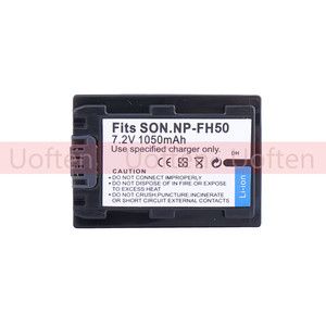   NP FH50 NPFH50 Rechargeable Battery for Sony Camera Camcorder