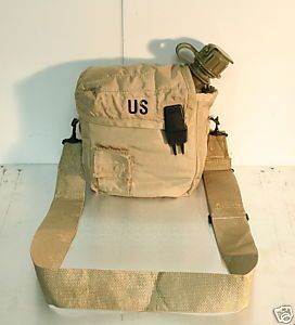 Canteens 2 Qt w Covers Insulated Military Surplus EXC