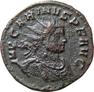 Carinus AE Antoninianus Felicitas Authentic Ancient Roman Coin