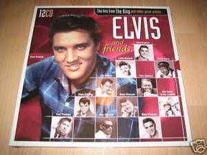 12 CD Elvis Presley Friends Ray Charles Carl Perkins