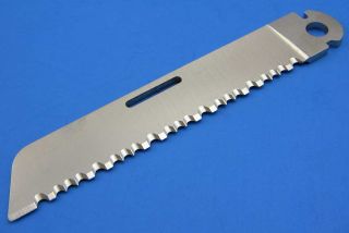 Camillus Factory USA Stainless Serrated Knife Saw Blade Blank Folding 