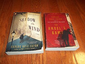   The Shadow of The Wind by Carlos Ruiz Zafon 2 Paperback Books