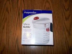 Progressive Micro Kettle Microwave Whistling Water Tea Pot Boiler 2 