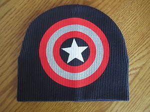Captain America Toddler Winter Hat