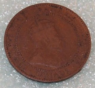 1910 Canada Canadian Penny 1 One Cent Large Cent Coin