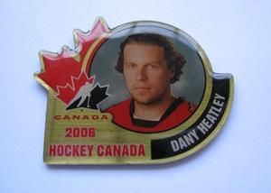 2006 Team Canada Hockey Lapel Pin Dany Heatley