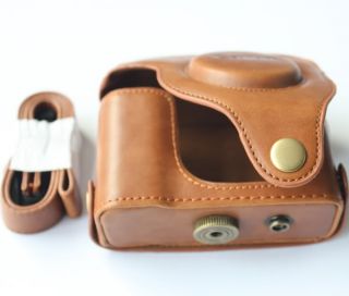 Leather Camera Case for Canon PowerShot G10 G11 G12