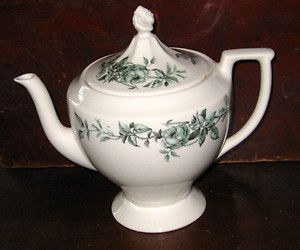 Canonsburg FANTASIA Teapot Tea Pot Tea set Dinnerware Green 