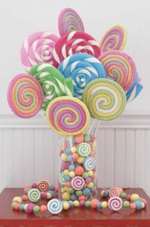 New RAZ Imports 19 in Giant Candy Lollipop Christmas Ornaments s 4 