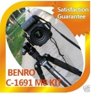 New Benro C 1691TBO C1691 Carbon Fiber Tripod Kit